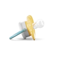 Succhietto con tappo 2 pezzi YELLOW/BLUE